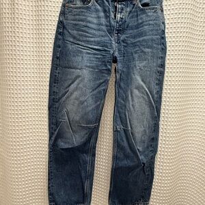 Madewell Darted Barrel  Jeans